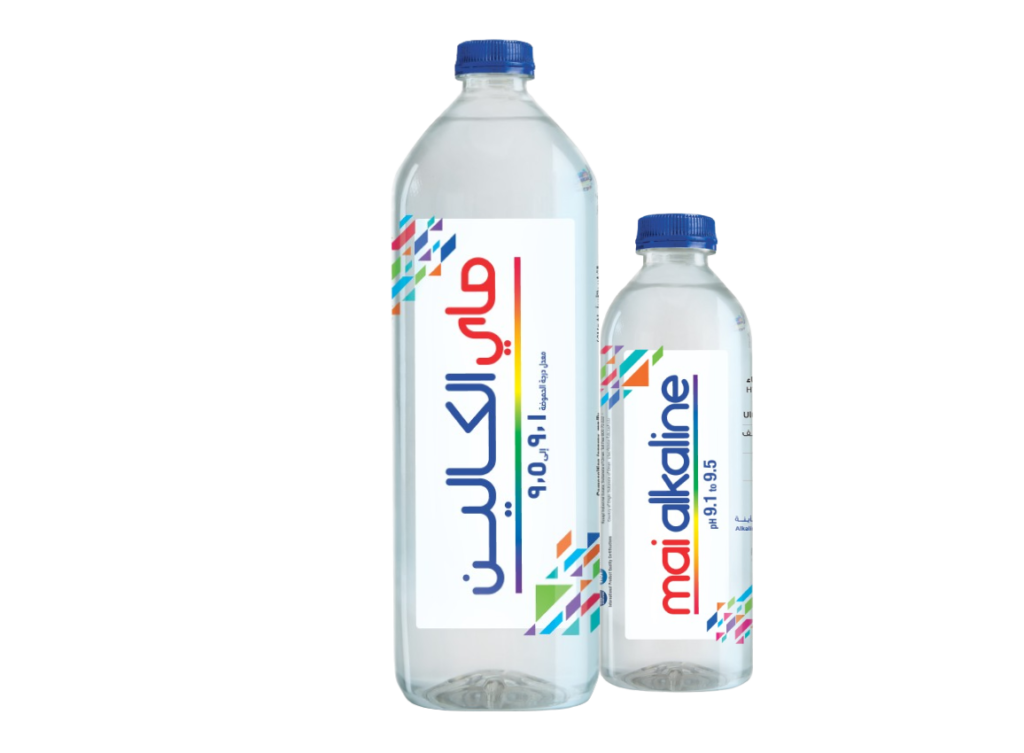 عبوة مياه 2 لتر